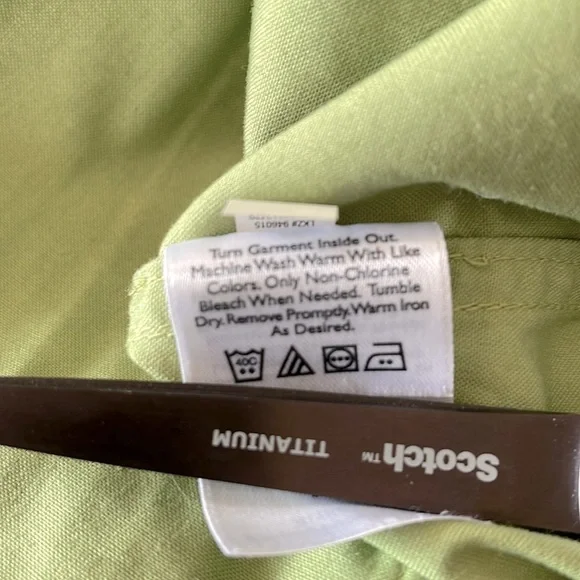 NWT Apple Green Cropped Eddie Bauer Cotton Jacket Size XL - Picture 6 of 6